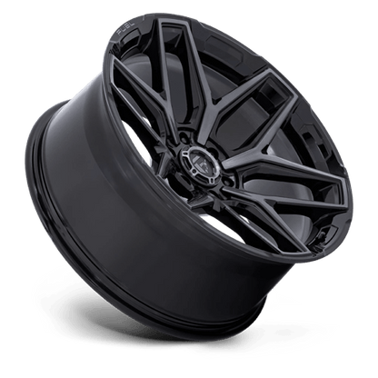 Fuel 1PC | FLUX | 20.0x9.00 | 6X135 | 20 | GLOSS BLACK BRUSH FC GRAY DDDT
