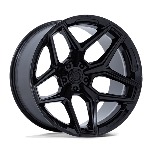 Fuel 1PC | FLUX | 22.0x12.00 | 6X139.7 | -44 | GLOSS BLACK