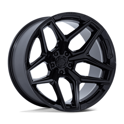 Fuel 1PC | FLUX | 22.0x12.00 | 6X139.7 | -44 | GLOSS BLACK