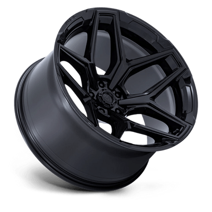 Fuel 1PC | FLUX | 22.0x10.00 | 6X135 | -18 | GLOSS BLACK