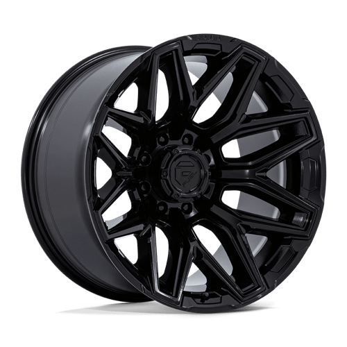 Fuel 1PC | FLUX | 20.0x10.00 | 8X170 | -18 | GLOSS BLACK