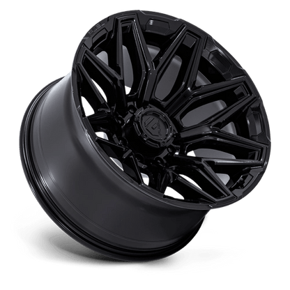 Fuel 1PC | FLUX | 20.0x10.00 | 8X180 | -18 | GLOSS BLACK