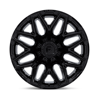Fuel 1PC | FLUX | 20.0x9.00 | 8X180 | 1 | GLOSS BLACK