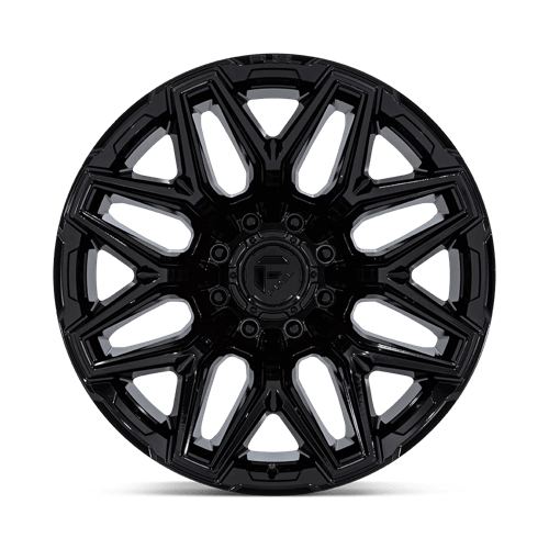 Fuel 1PC | FLUX | 20.0x10.00 | 8X180 | -18 | GLOSS BLACK