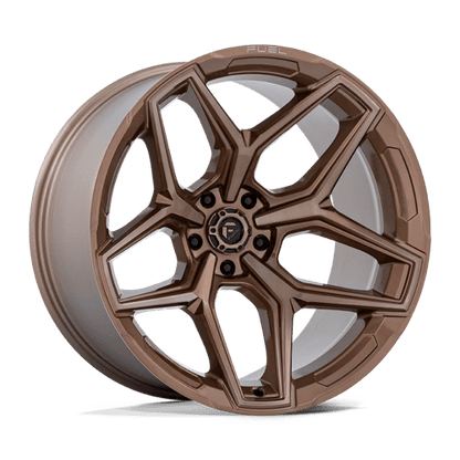 Fuel 1PC | FLUX | 17.0x9.00 | 5X127 | -12 | PLATINUM BRONZE