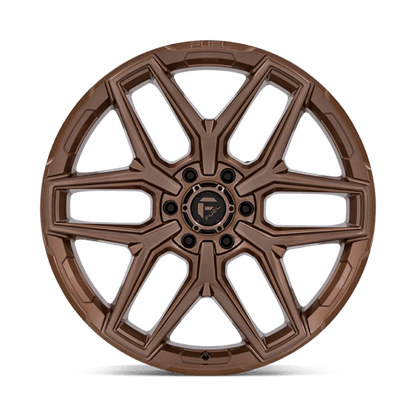 Fuel 1PC | FLUX | 20.0x10.00 | 6X135 | -18 | PLATINUM BRONZE