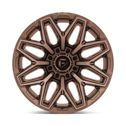 Fuel 1PC | FLUX | 20.0x9.00 | 8X180 | 1 | PLATINUM BRONZE