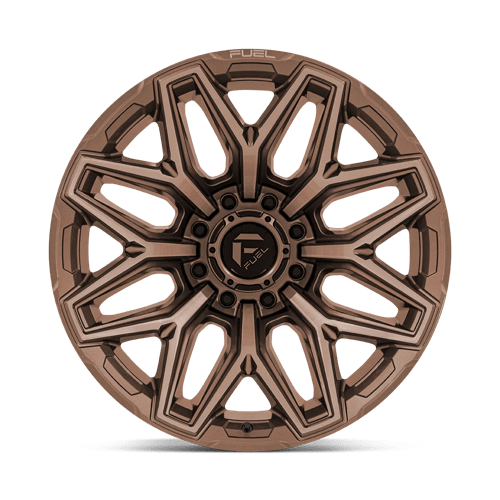 Fuel 1PC | FLUX | 22.0x10.00 | 8X180 | -18 | PLATINUM BRONZE