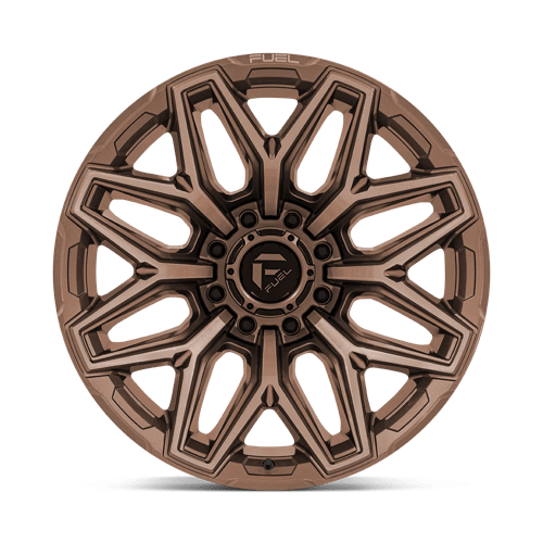 Fuel 1PC | FLUX | 20.0x10.00 | 8X180 | -18 | PLATINUM BRONZE