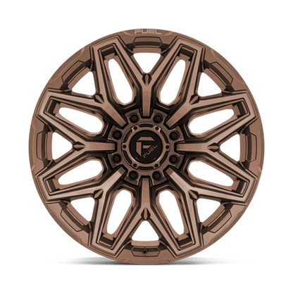 Fuel 1PC | FLUX | 20.0x10.00 | 8X180 | -18 | PLATINUM BRONZE