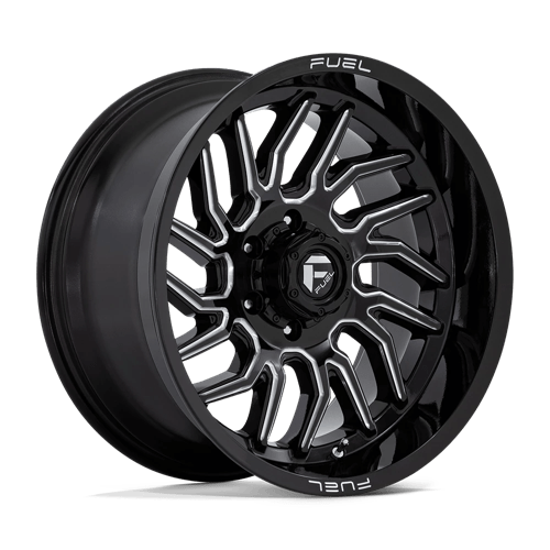 Fuel 1PC | D807 HURRICANE | 20.0x10.00 | 6X135 | -18 | GLOSS BLACK MILLED