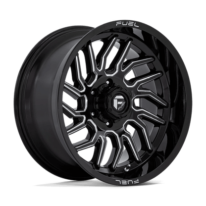 Fuel 1PC | D807 HURRICANE | 20.0x10.00 | 6X135 | -18 | GLOSS BLACK MILLED