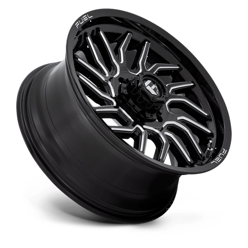 Fuel 1PC | D807 HURRICANE | 20.0x9.00 | 6X139.7 | 20 | GLOSS BLACK MILLED