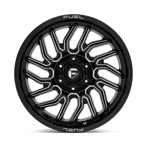 Fuel 1PC | D807 HURRICANE | 20.0x9.00 | 6X135 | 20 | GLOSS BLACK MILLED