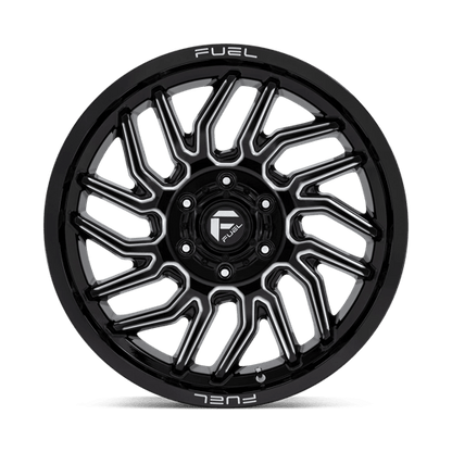 Fuel 1PC | D807 HURRICANE | 20.0x9.00 | 6X135 | 20 | GLOSS BLACK MILLED