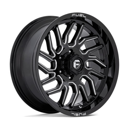 Fuel 1PC | D807 HURRICANE | 20.0x9.00 | 6X139.7 | 1 | GLOSS BLACK MILLED