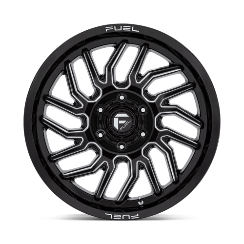 Fuel 1PC | D807 HURRICANE | 20.0x9.00 | 6X135 | 1 | GLOSS BLACK MILLED