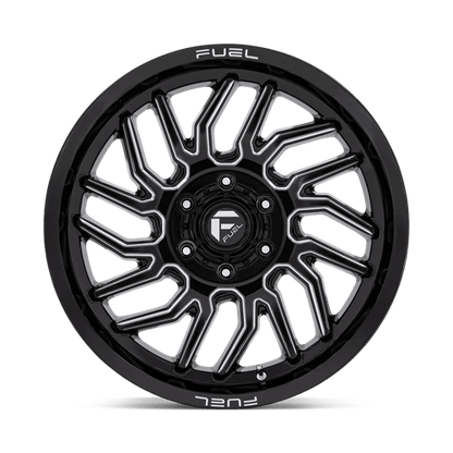 Fuel 1PC | D807 HURRICANE | 20.0x9.00 | 6X135 | 1 | GLOSS BLACK MILLED