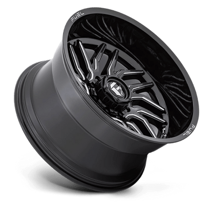 Fuel 1PC | D807 HURRICANE | 20.0x9.00 | 8X170 | 20 | GLOSS BLACK MILLED