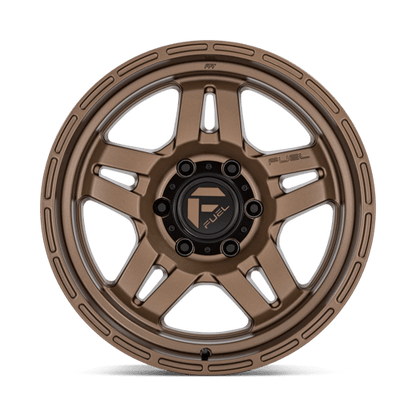Fuel 1PC | D800 OXIDE | 18.0x9.00 | 6X139.7 | 1 | MATTE BRONZE
