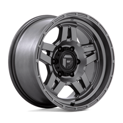 Fuel 1PC | D801 OXIDE | 17.0x8.50 | 6X139.7 | 1 | MATTE GUNMETAL