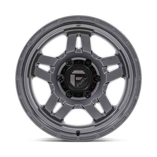 Fuel 1PC | D801 OXIDE | 17.0x8.50 | 6X139.7 | -10 | MATTE GUNMETAL