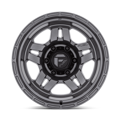 Fuel 1PC | D801 OXIDE | 17.0x9.00 | 6X139.7 | -38 | MATTE GUNMETAL