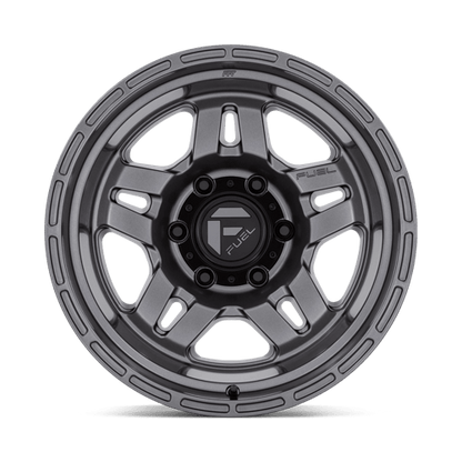 Fuel 1PC | D801 OXIDE | 17.0x9.00 | 6X139.7 | -38 | MATTE GUNMETAL