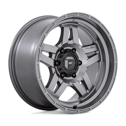 Fuel 1PC | D801 OXIDE | 18.0x9.00 | 6X139.7 | 1 | MATTE GUNMETAL