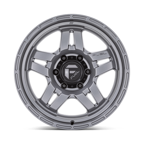 Fuel 1PC | D801 OXIDE | 18.0x9.00 | 6X139.7 | 1 | MATTE GUNMETAL