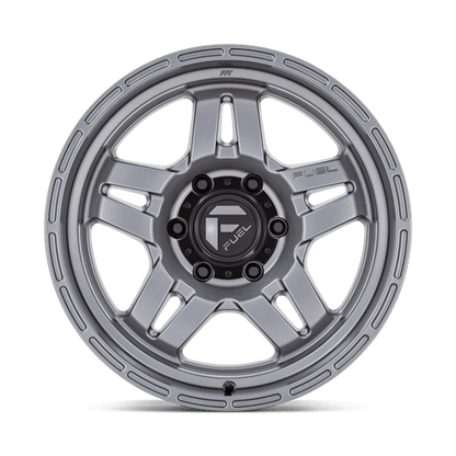 Fuel 1PC | D801 OXIDE | 18.0x9.00 | 6X139.7 | 1 | MATTE GUNMETAL