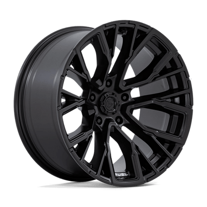 Fuel 1PC | D847 REBAR | 20.0x10.00 | 5X139.7 | -18 | BLACKOUT