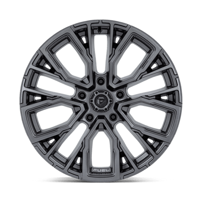 Fuel 1PC | D848 REBAR | 20.0x10.00 | 5X127 | -18 | MATTE GUNMETAL