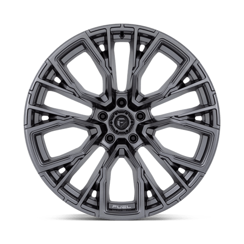 Fuel 1PC | D848 REBAR | 22.0x12.00 | 5X127 | -44 | MATTE GUNMETAL