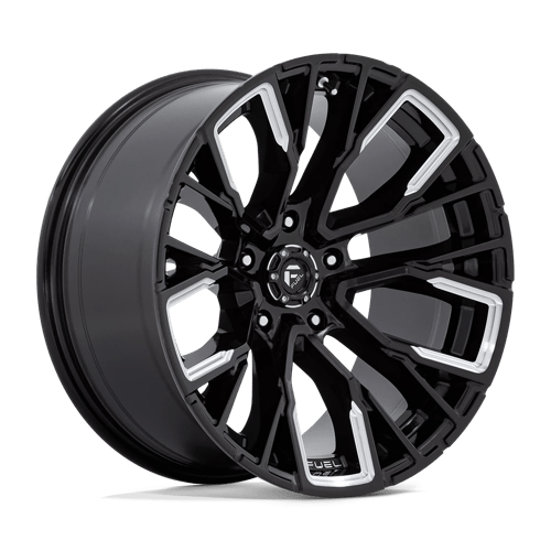 Fuel 1PC | D849 REBAR | 20.0x10.00 | 5X139.7 | -18 | GLOSS BLACK MILLED
