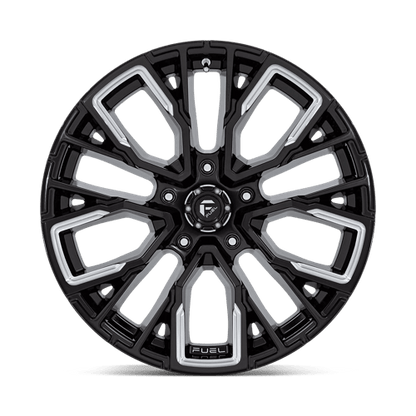 Fuel 1PC | D849 REBAR | 20.0x10.00 | 5X139.7 | -18 | GLOSS BLACK MILLED