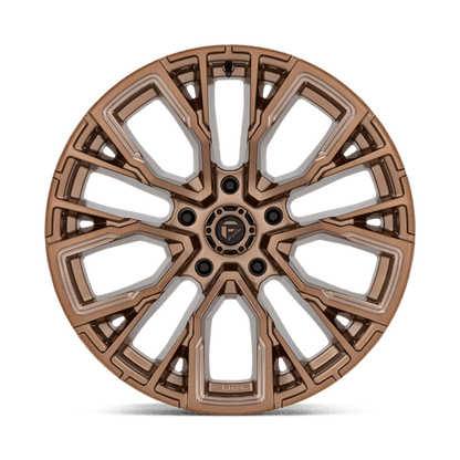 Fuel 1PC | D850 REBAR | 20.0x10.00 | 5X127 | -18 | PLATINUM BRONZE MILLED