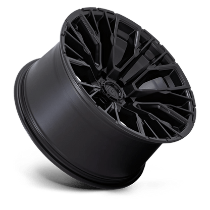 Fuel 1PC | D847 REBAR | 17.0x9.00 | 6X139.7 | -12 | BLACKOUT