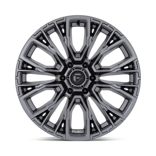 Fuel 1PC | D848 REBAR | 17.0x9.00 | 6X139.7 | -12 | MATTE GUNMETAL