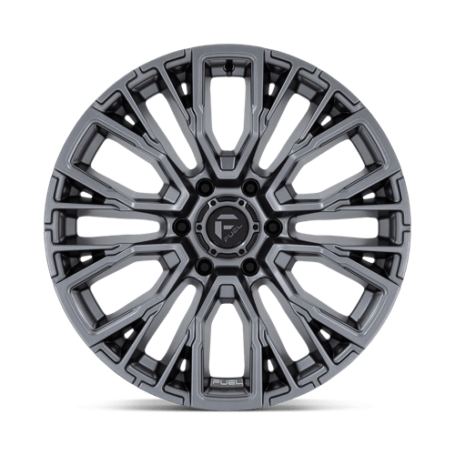 Fuel 1PC | D848 REBAR | 20.0x9.00 | 6X139.7 | 20 | MATTE GUNMETAL