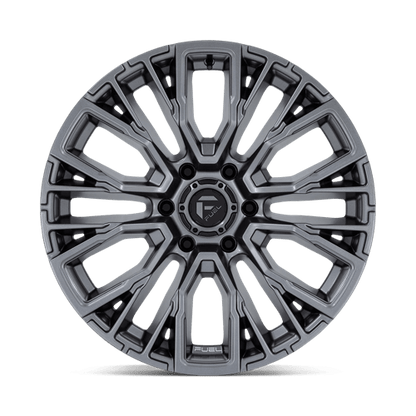 Fuel 1PC | D848 REBAR | 20.0x9.00 | 6X139.7 | 20 | MATTE GUNMETAL
