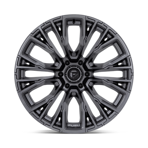 Fuel 1PC | D848 REBAR | 22.0x12.00 | 6X139.7 | -44 | MATTE GUNMETAL