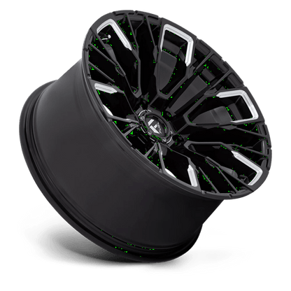 Fuel 1PC | D849 REBAR | 17.0x9.00 | 6X135 | -12 | GLOSS BLACK MILLED