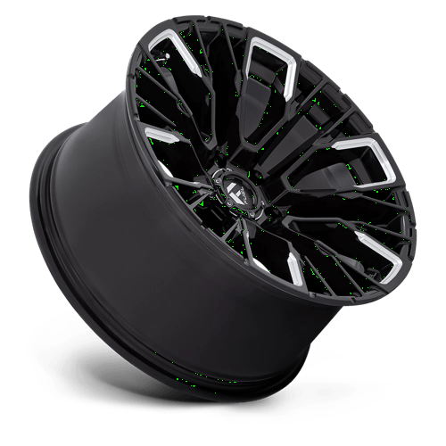 Fuel 1PC | D849 REBAR | 17.0x9.00 | 6X139.7 | -12 | GLOSS BLACK MILLED