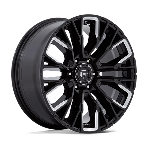 Fuel 1PC | D849 REBAR | 20.0x9.00 | 6X135 | 20 | GLOSS BLACK MILLED