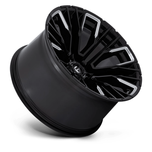 Fuel 1PC | D849 REBAR | 22.0x12.00 | 6X139.7 | -44 | GLOSS BLACK MILLED