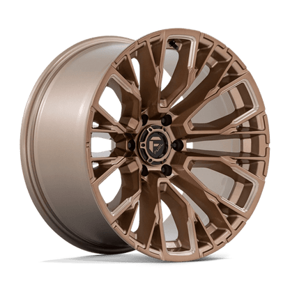 Fuel 1PC | D850 REBAR | 20.0x9.00 | 6X135 | 20 | PLATINUM BRONZE MILLED