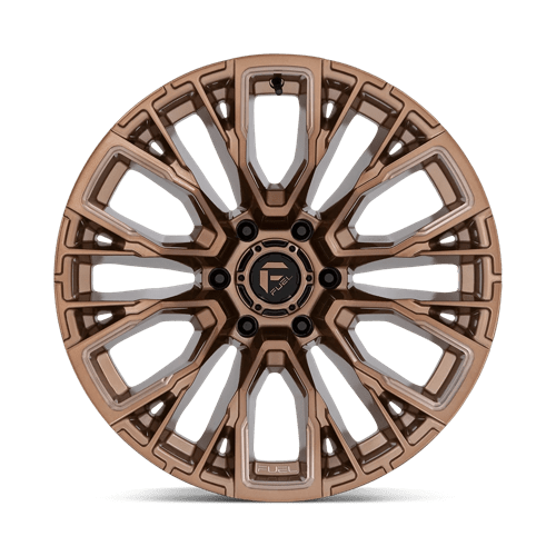 Fuel 1PC | D850 REBAR | 17.0x9.00 | 6X114.3 | 1 | PLATINUM BRONZE MILLED