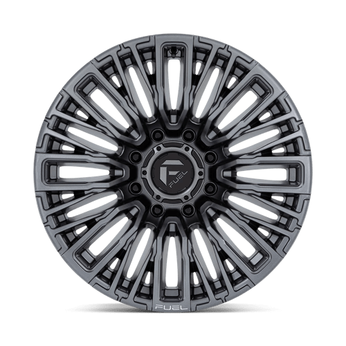 Fuel 1PC | D848 REBAR | 20.0x10.00 | 8X170 | -18 | MATTE GUNMETAL