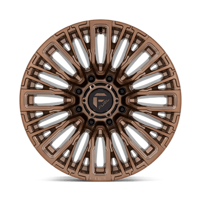 Fuel 1PC | D850 REBAR | 20.0x10.00 | 8X180 | -18 | PLATINUM BRONZE MILLED